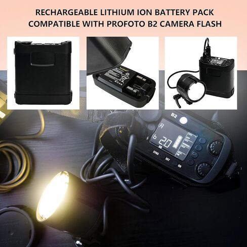 Temfanic Replacement Li-ion Battery for 100396 Compatible with Profoto B2 Camera Flash 14.4 V 3000 mAh/43 Wh in Kuwait