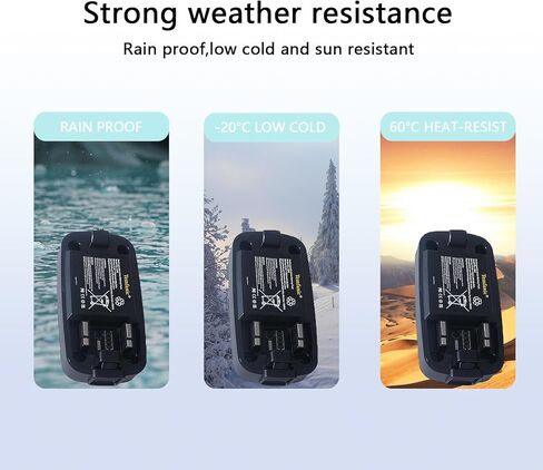 Temfanic Replacement Li-ion Battery for 100396 Compatible with Profoto B2 Camera Flash 14.4 V 3000 mAh/43 Wh in Kuwait