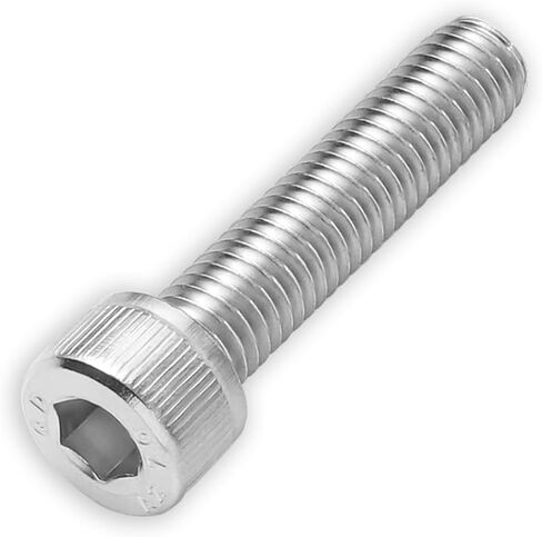 M5-0.8 * 8mm Socket Head Cap Screw, Socket Bolt,304 Stainless Steel,Metric Full Thread Screw,Allen Hex Drive Drive Type, Bright Finish, Machine Thread, Coarse Thread UNC,50 Pcs (M5x8mm) in Kuwait