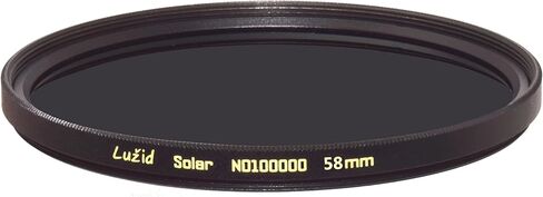 LUŽID 58mm ND100000 MC Filter Schott B270 إطار نحاسي زجاجي ND 16.5 Stop متعدد المغلفة Luzid in Kuwait