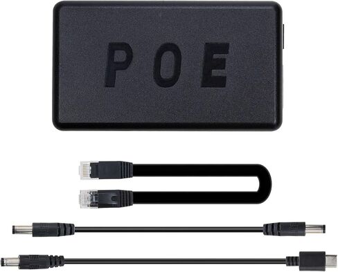 UCTRONICS PoE Splitter USB-C 5V - Active PoE to USB-C Adapter, IEEE 802.3af Compliant for Raspberry Pi 4, Google WiFi, Security Cameras, and More in Kuwait