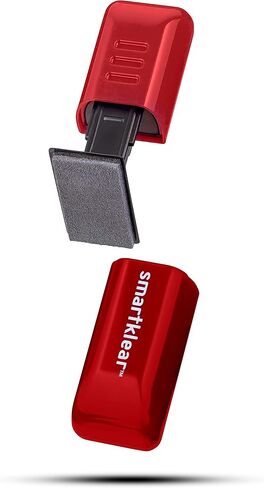 SmartKlear Smart Phone Screen Cleaner - Efficient and Durable Carbon Microfiber Technology (Injected Red) in Saudi Arabia