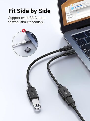 UGREEN USB C to USB 3.1 Adapter,USB C Female to USB Male Adapter,Type C Adapter OTG Cable Compatible with MacBook Pro 2022, MacBook Air/Mini,iPad Mini/Pro 2022, Samsung Galaxy S22 Google Pixel in Saudi Arabia