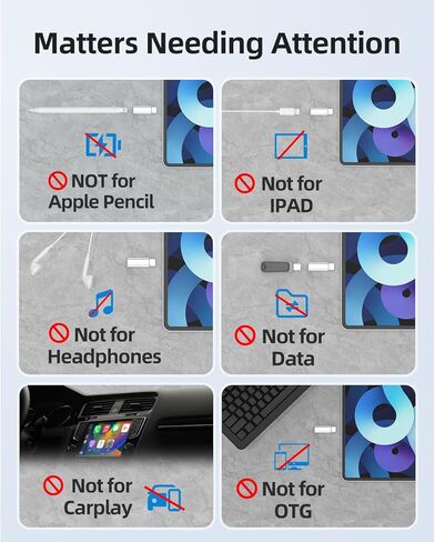 محول BabyElf USB-C إلى Lightning، عبوتان فقط لشحن محول USB C ذكر إلى Lightning أنثى متوافق مع iPhone 15 Series Galaxy S23 Note 20 Pixel 8 والمزيد من الأجهزة من النوع C، فضي in Kuwait