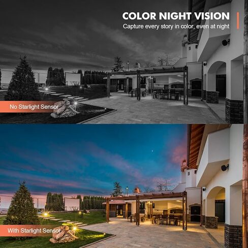 Dzees 360° PTZ Security Cameras Wireless Outdoor WiFi, 2K Battery Powered Home Security Camera Indoor, Spotlight & Siren, Color Night Vision, 2-Way Talk, AI Motion Detection, IP66 2-Pack | 2K Battery Powered, Home Security Camera Indoor, Spotlight & Siren in Saudi Arabia