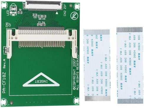 بطاقة محول CF إلى ZIF CE بطاقة محول، 1.8 بوصة 50 دبوس SSD HDD بطاقة محول فلاش مدمجة لـ DOS/ Windows 3.1 / 95 / NT / 98 / Me / 2000 / XP / Vista / Linux / Mac، بطاقة محولات محول الكمبيوتر in Kuwait