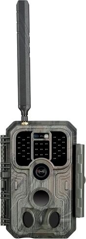 BLAZEVIDEO 48MP 1296P WiFi Trail & Game Camera with 0.1s Trigger Speed No Glow Night Vision Motion Activated IP66 Waterproof Wireless Hunting Cam with App for Wildlife Hunting, Yard Security in Kuwait