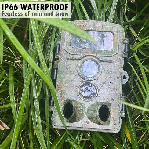 كاميرا Musonic Trail، كاميرا ألعاب بدقة 36 ميجابكسل 1080 بكسل مع رؤية ليلية، حركة وقت التشغيل 0.2 ثانية، عدسة كاميرا عريضة 120 درجة، كاميرا صيد مقاومة للماء IP66 لمراقبة الحياة البرية في الهواء الطلق in Kuwait