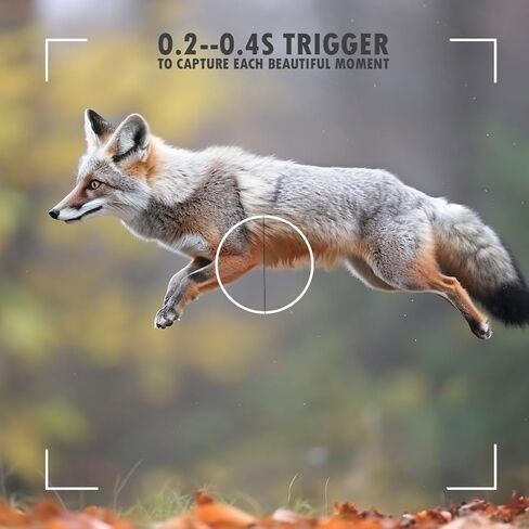 كاميرا Musonic Trail، كاميرا ألعاب بدقة 36 ميجابكسل 1080 بكسل مع رؤية ليلية، حركة وقت التشغيل 0.2 ثانية، عدسة كاميرا عريضة 120 درجة، كاميرا صيد مقاومة للماء IP66 لمراقبة الحياة البرية في الهواء الطلق in Kuwait