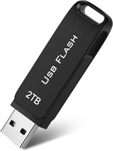 محرك أقراص فلاش USB عالي السرعة، محرك إبهام مقاوم للماء، عصا ذاكرة معدنية USB لتخزين البيانات مع تصميم سلسلة المفاتيح، محرك أقراص القفز للنسخ الاحتياطي للبيانات ونقلها للكمبيوتر الشخصي/الكمبيوتر المحمول in Kuwait