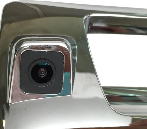 Master Tailgaters Black Tailgate Bezel with Backup Camera Replacement for Chevrolet Silverado/GMC Sierra (1999-2006) | IP68 Waterproof | Parking Grid Lines Available | Easy to Install in Kuwait