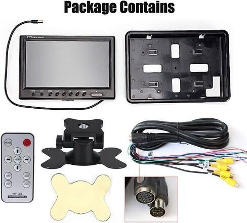 Hikity 10 Inch Small Monitor Screen Video Displays Quad Split HD Screen in Saudi Arabia