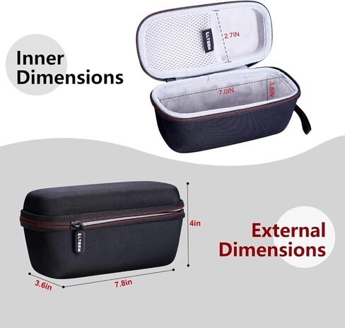 Monocular Case - LTGEM EVA Hard Case for Monocular Telescope Within Size 7' L-2.7' W-3.5' H inches - Travel Protective Carrying Storage Bag (Sale Case Only) in Saudi Arabia