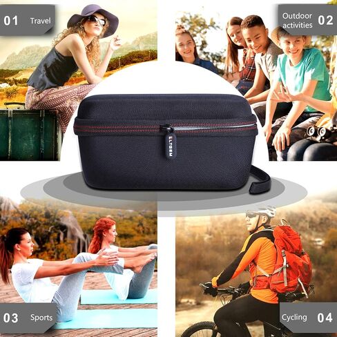 Monocular Case - LTGEM EVA Hard Case for Monocular Telescope Within Size 7' L-2.7' W-3.5' H inches - Travel Protective Carrying Storage Bag (Sale Case Only) in Saudi Arabia