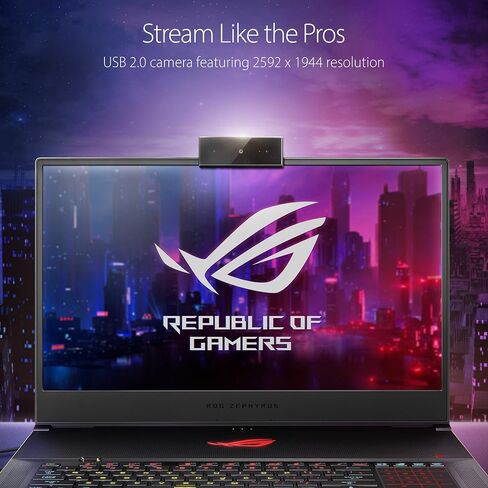 ASUS ROG Eye 1080P 60fps USB Webcam with Beamforming Microphone and Auto Exposure/Auto Focus Technology for PC or MacOS in Saudi Arabia