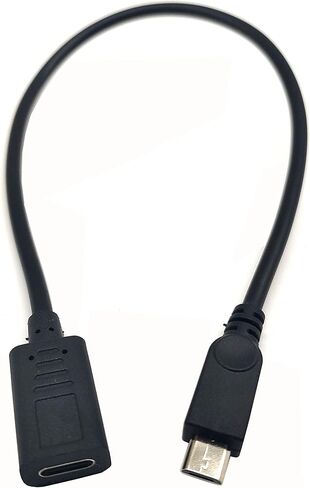USB Type C to Micro USB Cable, 90 Degree USB-C Male to Micro USB Male Adapter Converter for MacBook Pro, Laptop, Android Devices(Only for Charging) (90 Degree Type C M/Micro M) in Saudi Arabia
