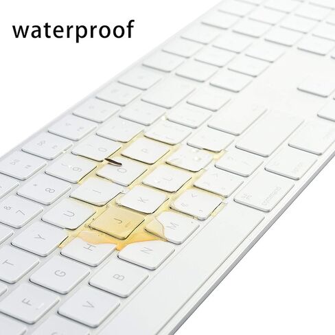 Ultra Thin Clear Keyboard Cover Protector Skin for Apple Wireless Magic Keyboard (for Magic Keyboard (MLA22LL/A)) in Kuwait