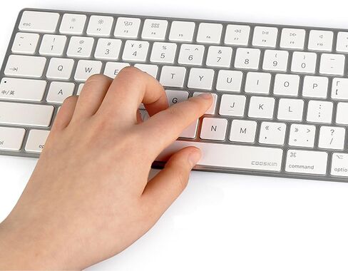 Ultra Thin Clear Keyboard Cover Protector Skin for Apple Wireless Magic Keyboard (for Magic Keyboard (MLA22LL/A)) in Kuwait