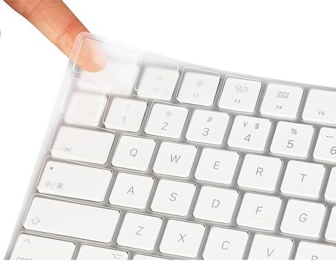 Ultra Thin Clear Keyboard Cover Protector Skin for Apple Wireless Magic Keyboard (for Magic Keyboard (MLA22LL/A)) in Kuwait