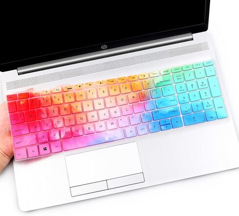 غطاء لوحة المفاتيح لجهاز الكمبيوتر المحمول HP 15.6 15-dw 15-dy 15-ef 15-da/db 15-bs/bw 15t 15z 15t-dy200 15t-dw300/HP Envy x360 2-in-1 15.6 بوصة/HP Spectre x360 15t eb0043dx/HP Envy 17 17.3 17t 17M 17-by/bs/bw-ملون in Kuwait