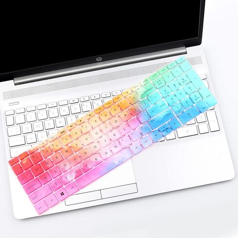 غطاء لوحة المفاتيح لجهاز الكمبيوتر المحمول HP 15.6 15-dw 15-dy 15-ef 15-da/db 15-bs/bw 15t 15z 15t-dy200 15t-dw300/HP Envy x360 2-in-1 15.6 بوصة/HP Spectre x360 15t eb0043dx/HP Envy 17 17.3 17t 17M 17-by/bs/bw-ملون in Kuwait