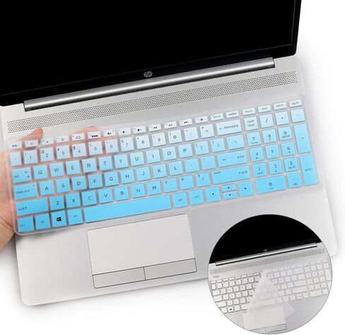 غطاء لوحة المفاتيح لجهاز الكمبيوتر المحمول HP 15.6 15-dw 15-dy 15-ef 15-da/db 15-bs/bw 15t 15z 15t-dy200 15t-dw300/HP Envy x360 2-in-1 15.6 بوصة/HP Spectre x360 15t eb0043dx/HP Envy 17 17.3 17t 17M 17-by/bs/bw-ملون in Kuwait