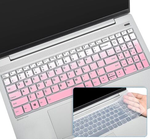 2Pack Keyboard Cover for Lenovo Yoga 7i 15.6" 16", ideaPad 5 15.6", ideaPad Flex 5 15.6", ideaPad 3i 15, ideaPad Slim 7 15.6, Lenovo Yoga Slim 7 15, Lenovo ThinkBook 15 Gen 4, ThinkBook 15 G2 G3 US in Kuwait