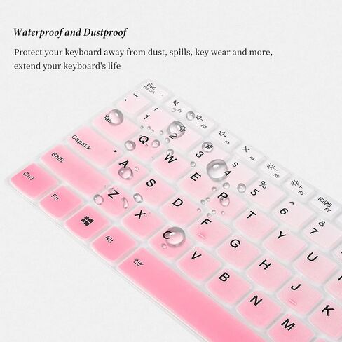 2Pack Keyboard Cover for Lenovo Yoga 7i 15.6" 16", ideaPad 5 15.6", ideaPad Flex 5 15.6", ideaPad 3i 15, ideaPad Slim 7 15.6, Lenovo Yoga Slim 7 15, Lenovo ThinkBook 15 Gen 4, ThinkBook 15 G2 G3 US in Kuwait