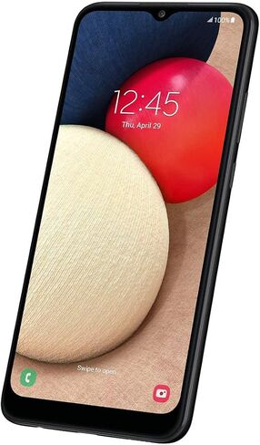 Samsung Galaxy A02s Smartphone, 32GB Storage, Factory Unlocked - Black (Renewed) in Saudi Arabia