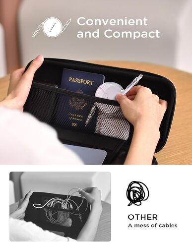 LISEN Multi Charging Cable, 5 in 1 Retractable iPhone Charger Cord, 60W [Fast Charging & Data Sync] iPhone 15 Pro Retractable Charging Cable with IP/Type C/USB A Port for iPad/IP/Samsung/PS/Tablets in Saudi Arabia