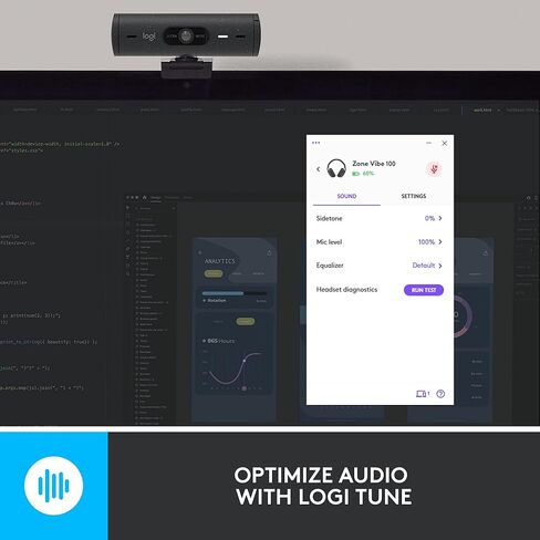 Logitech Zone Vibe 100 Lightweight Wireless Over Ear Headphones with Noise Canceling Microphone, Advanced Multipoint Bluetooth Headset, Works with Teams, Google Meet, Zoom, Mac/PC - Rose in Saudi Arabia