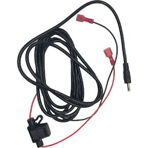 BareHill Rodent Resistant Armored Cable Compatible with Tactacam Reveal X XB SK and WiseEye Trail Cameras 7FT 2 Amp Fuse