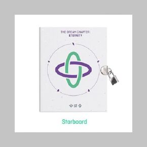 TXT Dream Chapter : Eternity 2nd Mini Album Starboard Version White Color CD+108p PhotoBook+2p Card+1p Sticker+1p Illust+Tracking Sealed