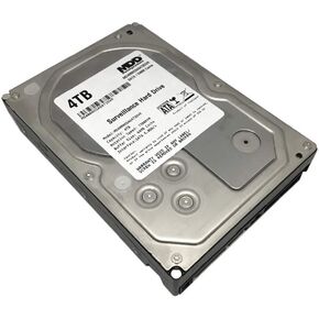MDD MAXDIGITALDATA MaxDigitalData 4TB 64MB Cache 7200PM SATA 6.0Gb/s 3.5'' Internal Surveillance CCTV DVR Hard Drive (MD4000GSA6472DVR) - w/ 2 Year Warranty (Renewed) in Kuwait