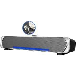 MARBOO Computer Speakers for Desktop Monitors，Bluetooth Computer Soundbar，High-Fidelity Stereo Sound，USB-Powered bar Speaker，Suitable for Desktop Computers, laptops, Tablets and Smartphones. in Kuwait
