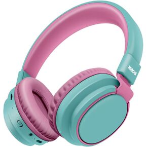 Kids Bluetooth Headphones Wireless 68 Hours,Safe Volume Limit 85/94dB Pink in Kuwait
