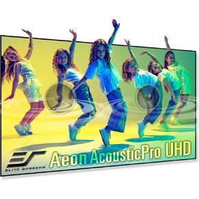شاشات Elite من سلسلة Aeon AUHD، مقاس 150 بوصة بنسبة 16:9، وإطار ثابت للمسرح المنزلي بدقة 4K، وشاشة عرض خالية من الحواف بدون حدود، وشاشة عرض منسوجة شفافة ومثقبة، AR150H2-AUHD in Kuwait