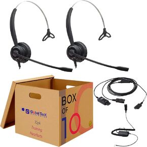 XS 820 Mono Headset Training Bundle - Headsets, M22 Digital Headset Adapter, Y-Training Splitter Cord #27019-03 (with Mute Button) - Use for Coaching, Supervising, Training, Monitoring in Saudi Arabia