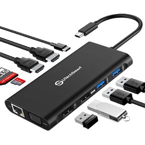 USB C Hub Adapter MacBook,UtechSmart 7 in 2 Multiport Adapter in Saudi Arabia