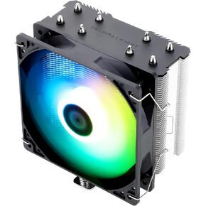 مبرد هواء وحدة المعالجة المركزية Thermalright Assassin X120SE ARGB CPU، 4 أنابيب حرارية، مروحة PWM 120 مم، غطاء مبدد حرارة من الألومنيوم، لـ AMD AM4 AM5/Intel 1150/1151/1200/1700 in Kuwait