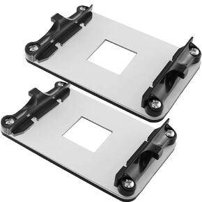 DKARDU 5PCS AM2 AM3 CPU Fan Bracket Base, Socket Retention Mounting Bracket for Hook-Type Air-Cooled or Partially Water-Cooled Radiators for AMD AM2 AM3