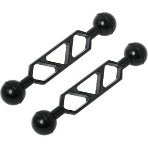 WLPREOE 1 بوصة حامل كروي x 4 قطع، مشبك طويل من الألومنيوم المؤكسد باستخدام الحاسب الآلي، حامل دعامة محول مشبك 360 درجة لـ GoPro، كاميرا تحت الماء، غطاء تحت الماء، ملحقات متصلة بذراع ضوء الغوص in Kuwait