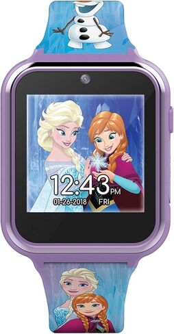 Accutime Kids Disney Frozen Smart Watch with Camera for Kids and Toddlers - Interactive Smartwatch for Boys & Girls with Games, Voice Recorder, Calculator, Pedometer, Alarm, Stopwatch in Kuwait