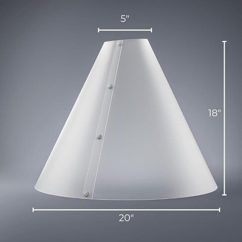 V-Flat World The Light Cone x Karl Taylor Photo Light & Photo Flash Diffuser - انتشار 360 درجة لتصوير الكائنات العاكسة بديل لصندوق الصور أو صندوق الصور لتصوير المنتج - الهاتف in Kuwait