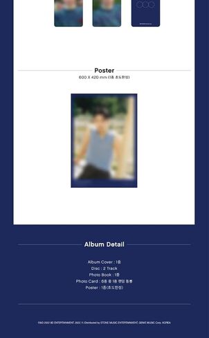 OnlyOneOf undergrOund idOl #5 Mill CD+60p PhotoBook+1p PhotoCard+Tracking Sealed in Saudi Arabia