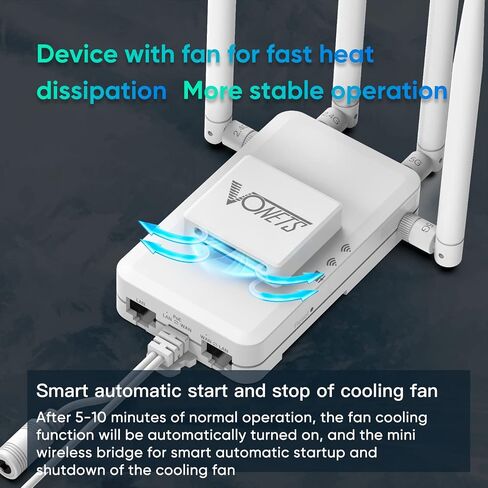 Vonets VAP11N-300 2.4GHz Mini WiFi Bridge Ethernet/WLAN to LAN Adapter/WLAN Repeater 300Mbps 802.11b/g/n for Network Devices that Need WiFi Connection with Access Point Function in Saudi Arabia