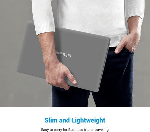 ApoloSign 15.6'' Laptop, 12GB RAM 512GB SSD, Windows 11 Laptop Computer, Intel Jasper Lake N5095(up to 2.8GHz), FHD IPS Display, Ultra Slim, Mini-HDMI in Saudi Arabia