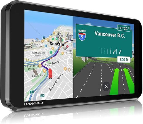 Rand McNally TND 550 نظام تحديد المواقع GPS Truck Navigator بشاشة عرض سهلة القراءة لتوجيه الشاحنات المخصصة ونظام ملاحة Rand 2.0 (متجدد) in Kuwait