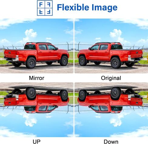 LeeKooLuu Wireless Backup Camera 5 Inch Rear View Monitor Kit HD 1080P Bluetooth Reverse Cameras for Truck Car Van Camper Two Channels Waterproof Night Vision DIY Parking Guide Lines LK2 in Saudi Arabia