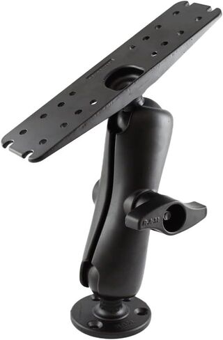 RAM Mounts Large Marine Electronics Mount RAM-D-111U with Medium Arm Compatible with Garmin, Lowrance, Humminbird + More in Saudi Arabia